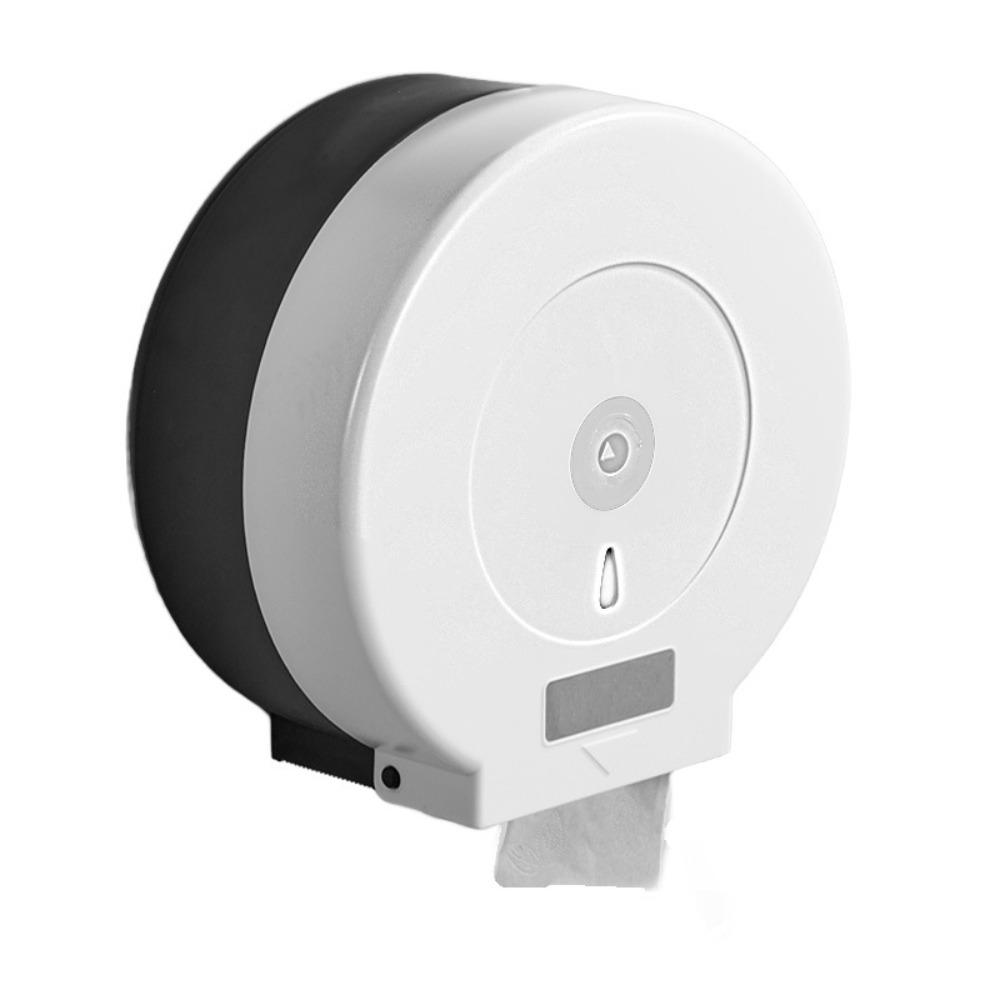 Wall-Mounted Toilet Paper Storage Box Waterproof Plastic Paper Towel Box Large Roll Paper Holder