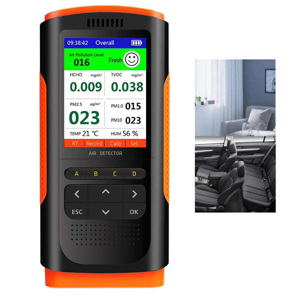 Air Quality Monitors Formaldehyde Detectors Pollution Meter Sensors Tester Detect & Test Indoor Pollution New House