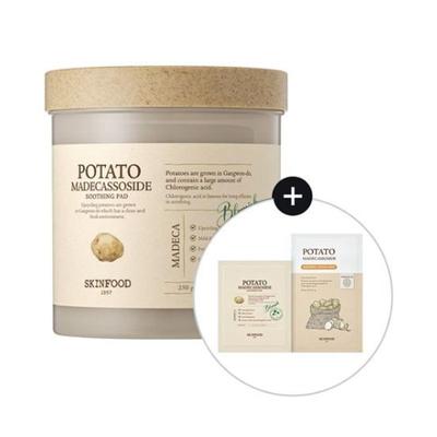 Kartoffel Madecassosid Beruhigungspad 60er Set (+10P+Kartoffelblatt 1 Stück)