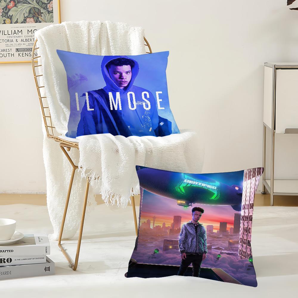 Singer Lil Mmosey Fall City Pillow Case Suitable For Bedrooms Living Rooms Cars Home Decoration