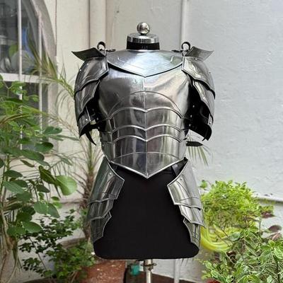 Mistyczna Elfia Królowa Zbroja Damski Stalowy Strój Wojownika na LARP Cosplay Kostium
