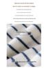 Women's Wool Round Neck Sweater - Autumn/Winter Striped Loose Knit Base Layer