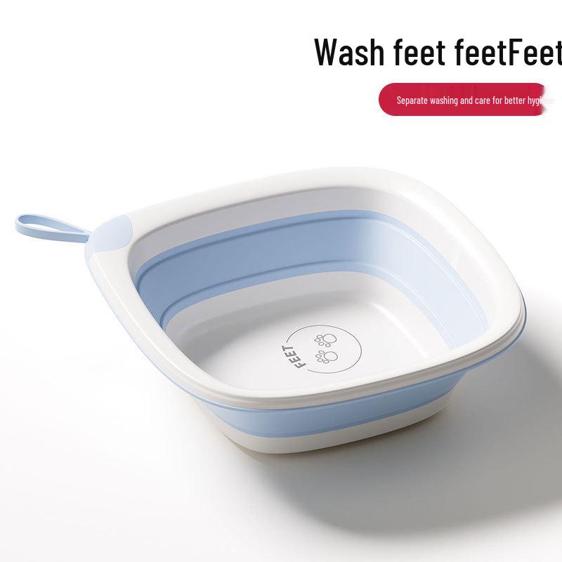 Foldable Children's Washbasin - Portable, Hangable, Thickened for Boys, Girls, Babies