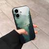 Quran Sabr Islam Patience Black Matte Phone Case For Iphone 17 Air 16 15 14 13 12 11 Pro Max Plus Back Cover TPU Soft Case