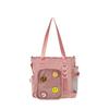 Mori Pain Bag Versatile Tote Bag ins Wind Transparent Shoulder Bag Women's Large Capacity Campus Student Versatile Messenger Bag