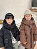 2025 New Kids' Hooded Down Jacket: Thick, Warm Puffer for Boys & Girls - Korean Style Winter Outerwear