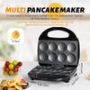 Pancake Maker, Mini Pancake Maker Machine Nonstick with Quick Heat-Up Make 8 Pcs Pancakes, Electric Pancake Maker, Great for Breakfast, Snacks and