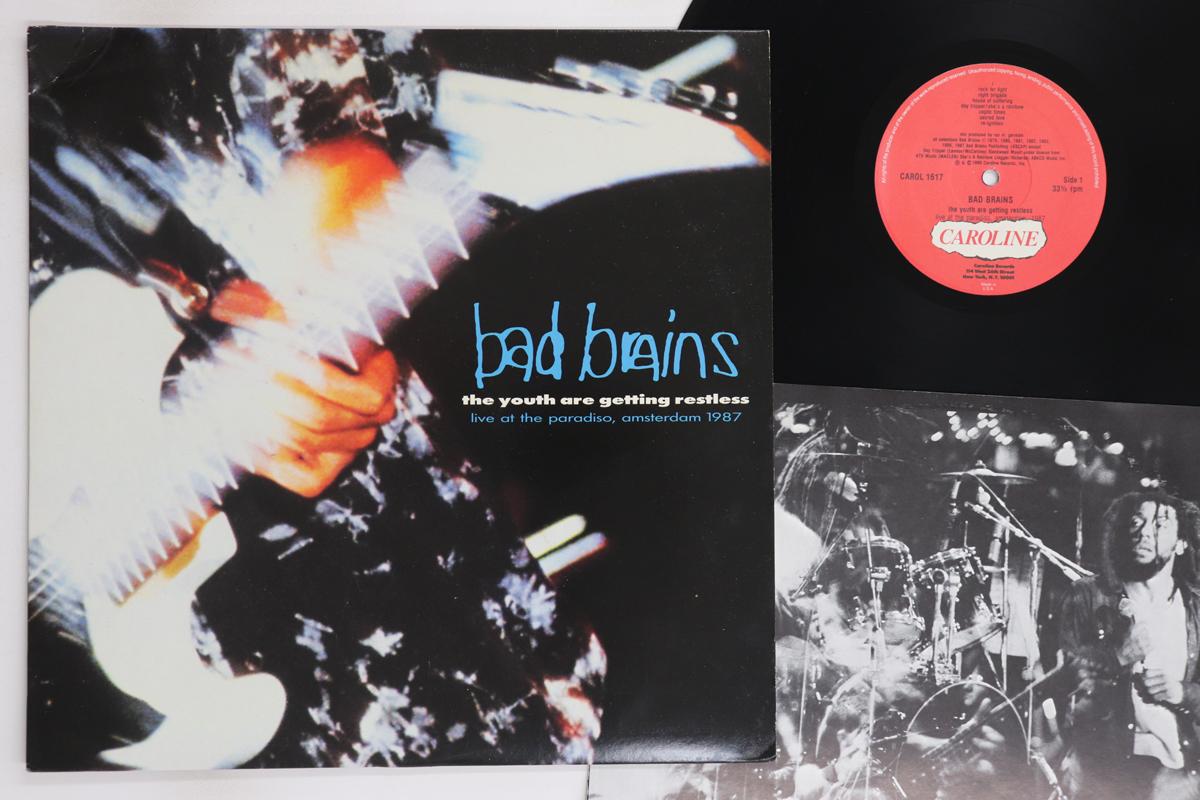

LP Пластинка BAD BRAINS - Молодежь становится беспокойной (Live At COROL1617 CAROLINE 1990 США Рок Б/У