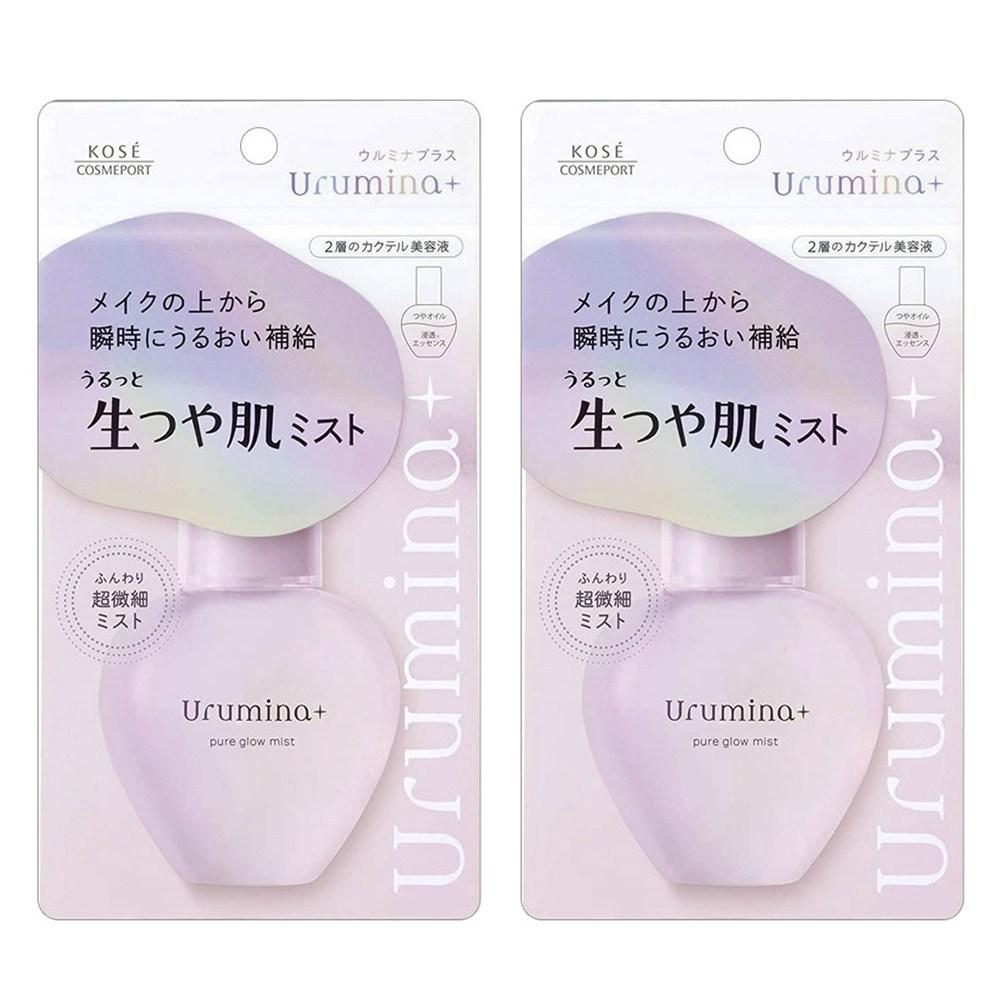 

Спрей-блеск для лица KOSE Urumina+ Fresh Gloss 70 мл, 2 шт.