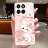 Phone Case For Motorola Moto G67 G77 Clear TPU Anti-scratch Soft Casing For Moto G67 G77 Fashion Black Rose In Water Shell