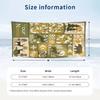 Forest Nature Theme Beach Towel Personalized Custom Name & Text Soft Quick Dry Beach Towel for Swimming Travel