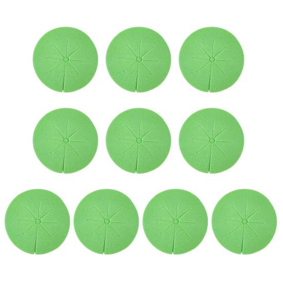 10 Stück Klonkragen Hydroponische Schwämme Wiederverwendbarer Schaumstoff DIY Kloner Einsätze Passend für Netztopfe für Klonmaschinen Pflanzenkeimung