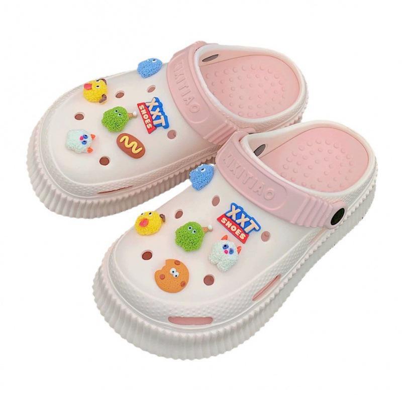 Women's Height-Boosting DIY Closed-Toe Platform Sandals