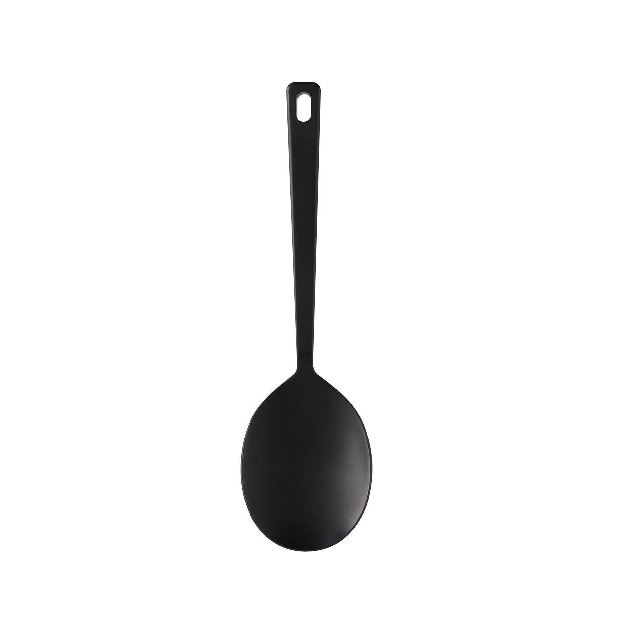 

MUJI Silicone Cooking 18428342 Spoon, Length Approx. 26cm, чёрный