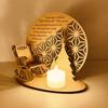 Christmas Memorial Candle Holder Rocking Chair Ornament LED Candle Tealight DIY