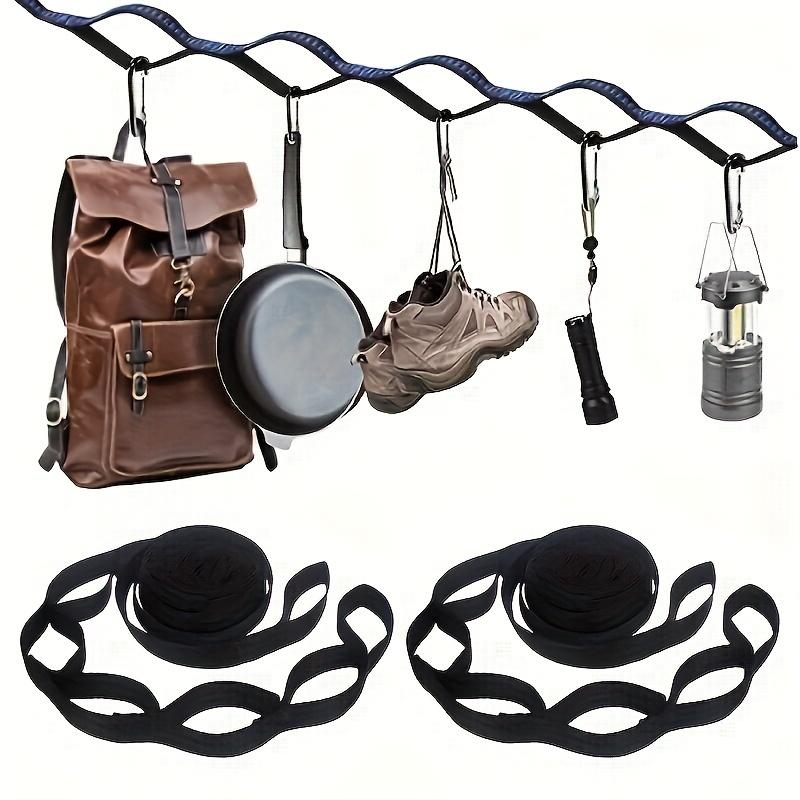 2pcs Heavy Duty Hammock Straps with Load Bearing Rope for Camping, Hiking, and Outdoor Swing Hanging