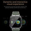 2025 New Men Sports SmartWatch 2.02in Screen Blood Oxygen Heart Rate Bluetooth Talking Watch 100+ Sport Mode Outdoor Smart Watch