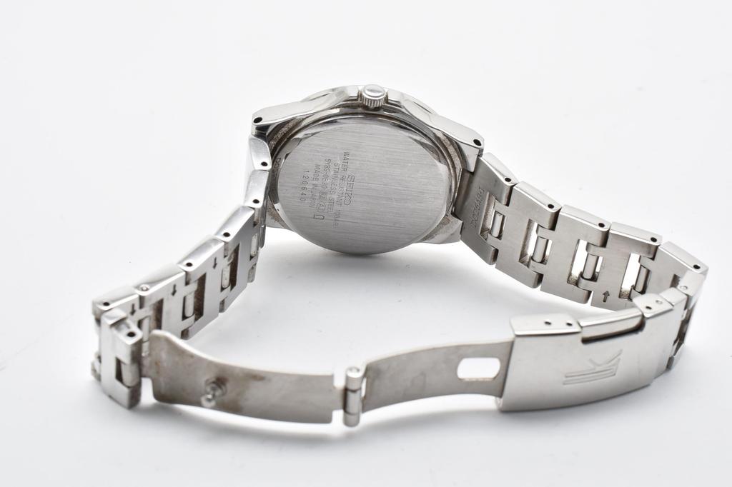 Used SEIKO LukiaWatches Stainless Steel Women blackDial