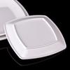 Square Melamine Dinner Plate Buffet Fast Food Trays Dishes Table Tableware Services Menu Plate El Deep Side Dish Dinnerware