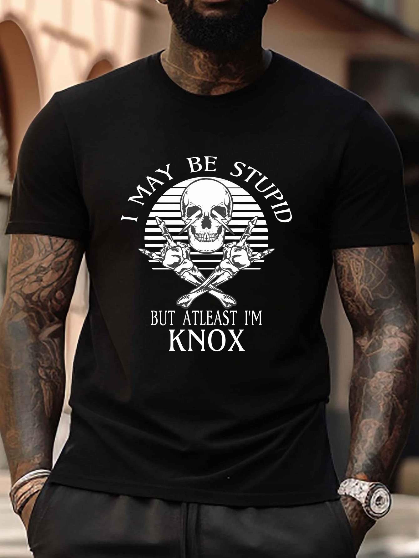 

Big & Tall Summer T-shirt - KNOX Graphic Print S