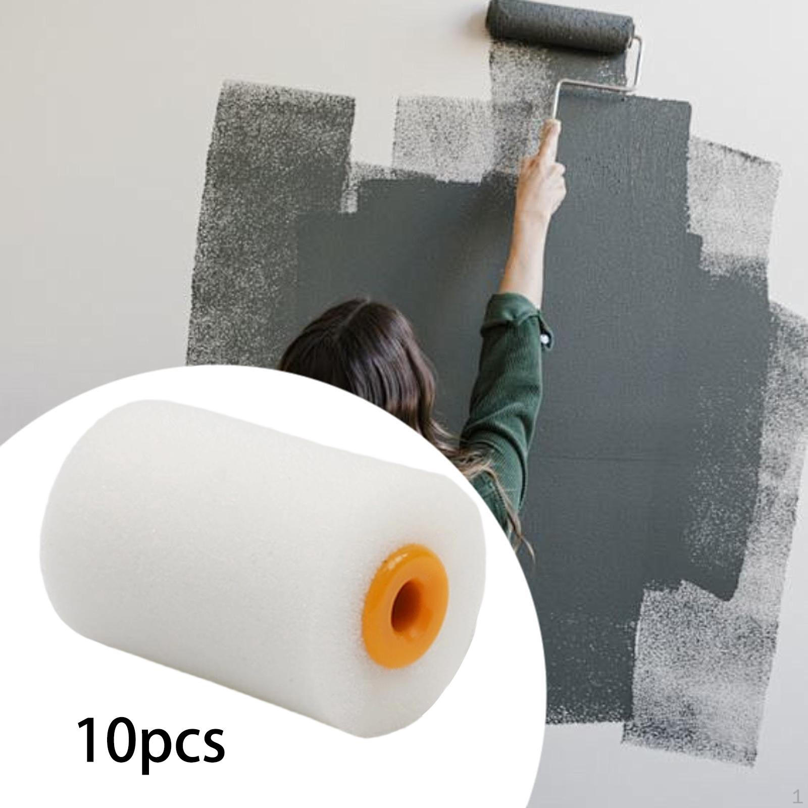

10 Pieces Paint Rollers Accessories Premium Replace Spare Parts Portable Supplies Practical Painting