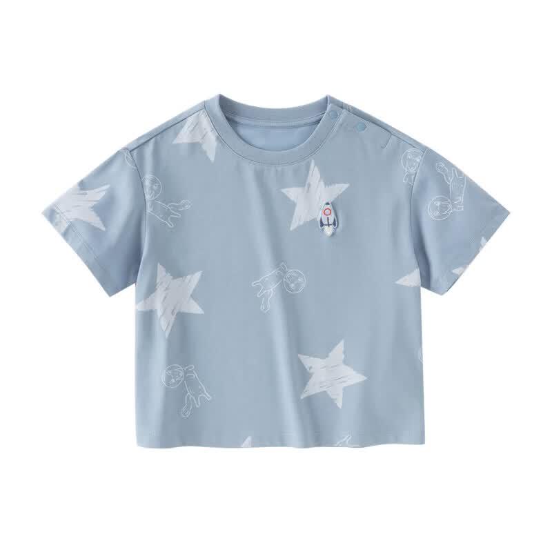 Dave & Bella Boys' Antibacterial Cooling Short-Sleeve T-Shirt