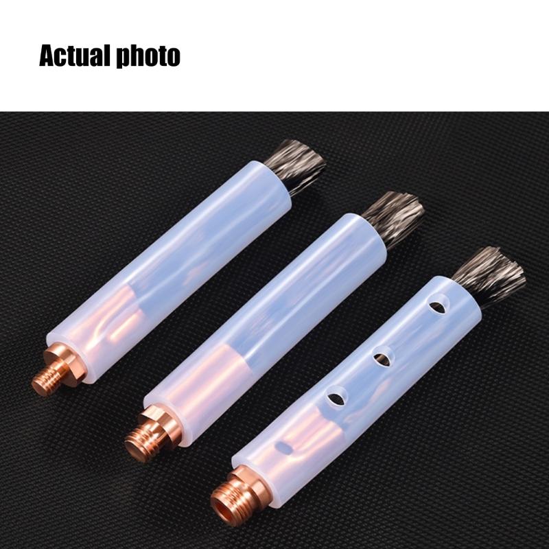 3Pcs 6/8/10 Pickling Brush Electrolytic Polishing Brushes For Weld Seams Beads Joint Cleaning Polishing Machine Welding Seams