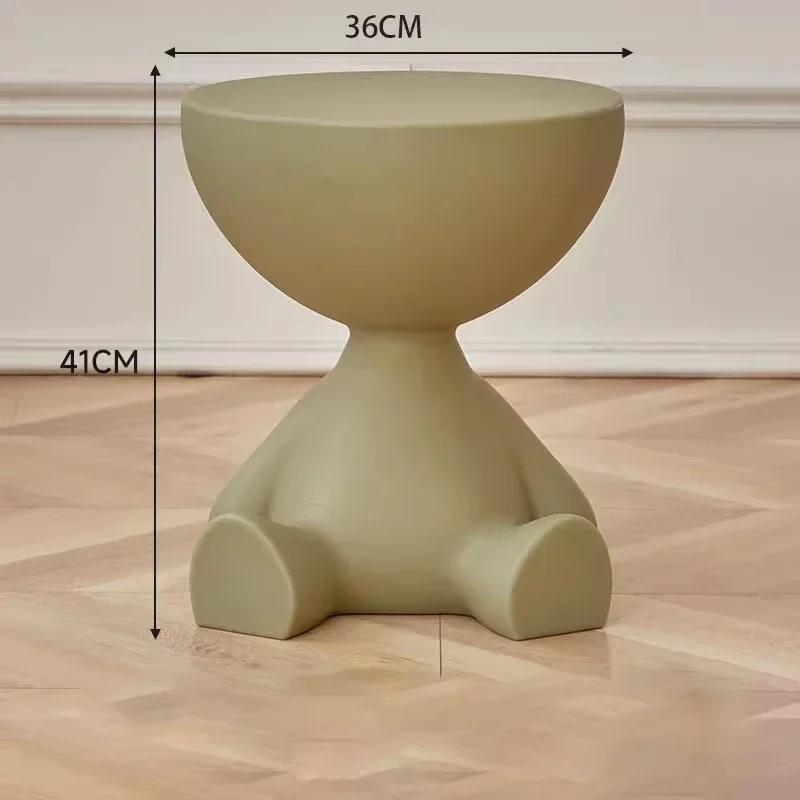 Minimalist Sofa Movable Coffee Side Table Small Living Room Small Spaces Bedroom Creative Tea Table Innovative Tatami End Table
