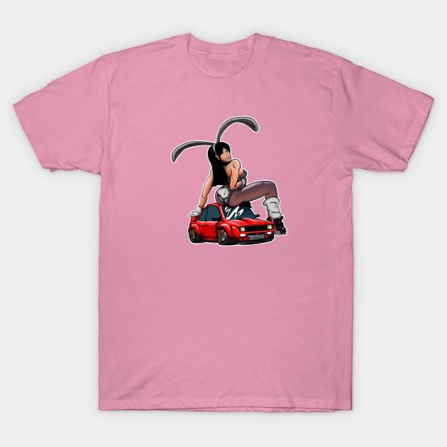 Dámské tričko s potiskem králíků Harajuku Kawaii Tričko Letní s krátkým rukávem Dámské tričko Top