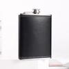 Shang Qi 8oz Outdoor Leather Hip Flask Set