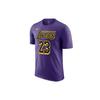 Maglietta a Maniche Corte Sportiva da Basket LeBron Uomo Top Viola AO0895-551