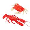 1set Fun Artificial Lobster Model Fake Lobsters for Party Display Kid Play Realistic Pattern for Enthusiasts