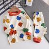 Set per bambini Pigiama a maniche lunghe per bambini Design carino Tessuto leggero e confortevole Pigiama Outfit