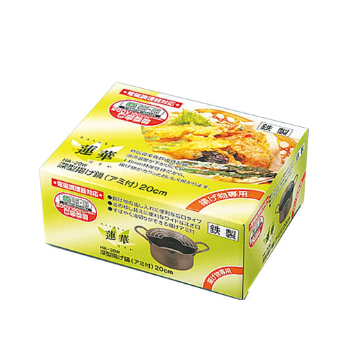 Eporus Tamahashi Renge Deep Fryer with Strainer, 20cm, HA-20W