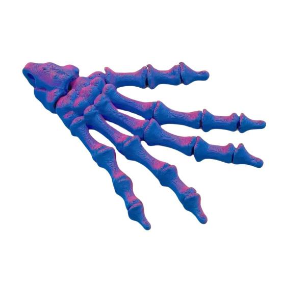 Ghost Hand Decoration Realistic 3D Printed Skeleton Hand Model Haunted House Ornament DIY Project Accent