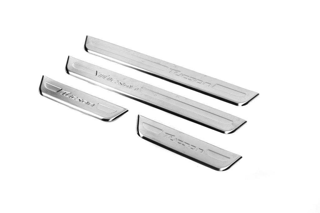 Dørterskler OmsaLine (4 stk, rustfritt stål) for Hyundai Tucson TL 2016-2021