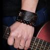 Vintage Leather Braided Bracelet for Mens Wolf Head Bracelets Classic Animal Motifs Jewelry On The Hand Accessories