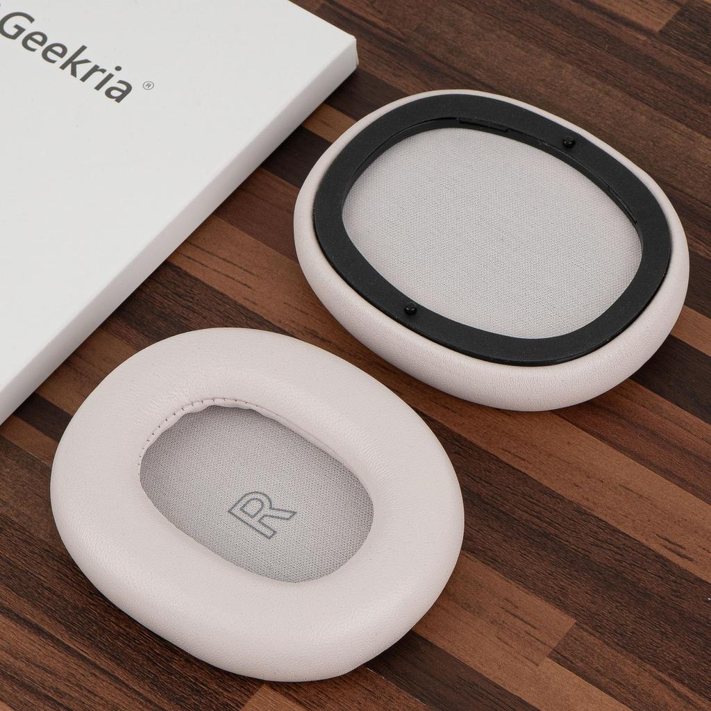 Geekria Elite Earpads Compatible with Bang & Olufsen Beoplay H95 (1266100) Headphones, Lambskin Ear Pads/Ear Cups (Gold Tone)