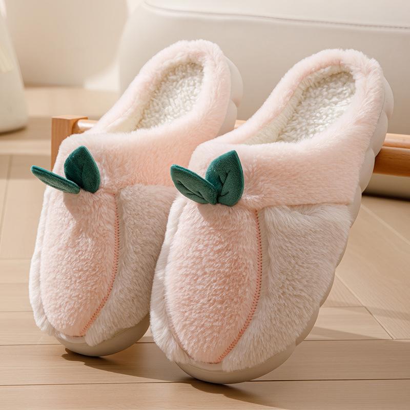 Urocze kapibary bawełniane kapcie 2025 nowe jesienno-zimowe domowe buty Mao Mao ciepłe kryte bawełniane kapcie