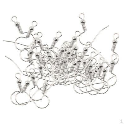 25 Pairs Ball Earring Hook
