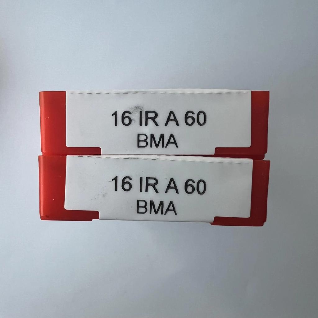 Original / 16IRA60 BMA / Industrial indexable Carbide Inserts 10 Pcs