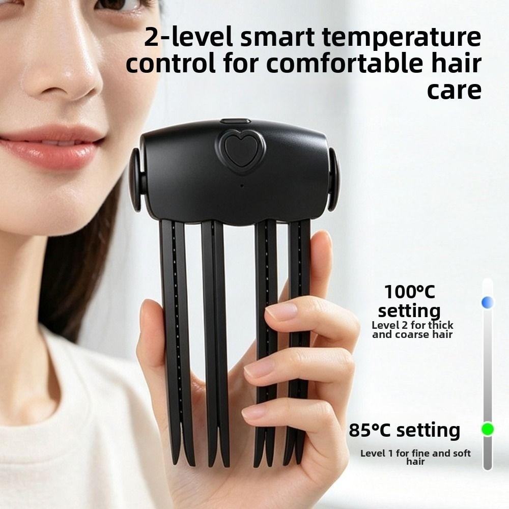 Rechargeable Heated Hairpin Seamless Design Hair Roots Volumizer For Roots Volume