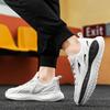 Mesh breathable popcorn soft sole men's running shoes sneakers new student versatile dad shoes