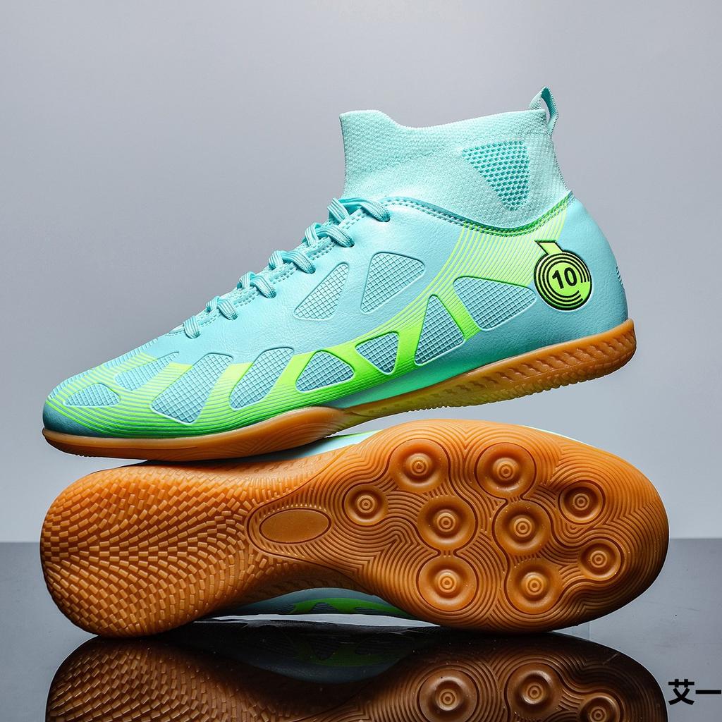 Women's football shoes high 2025 autumn new long and short nail sneakers large size sports