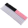 20pcs Empty Lip Gloss Tubes Containers Clear Mini Refillable Lip Balm Bottles with Wand Brush