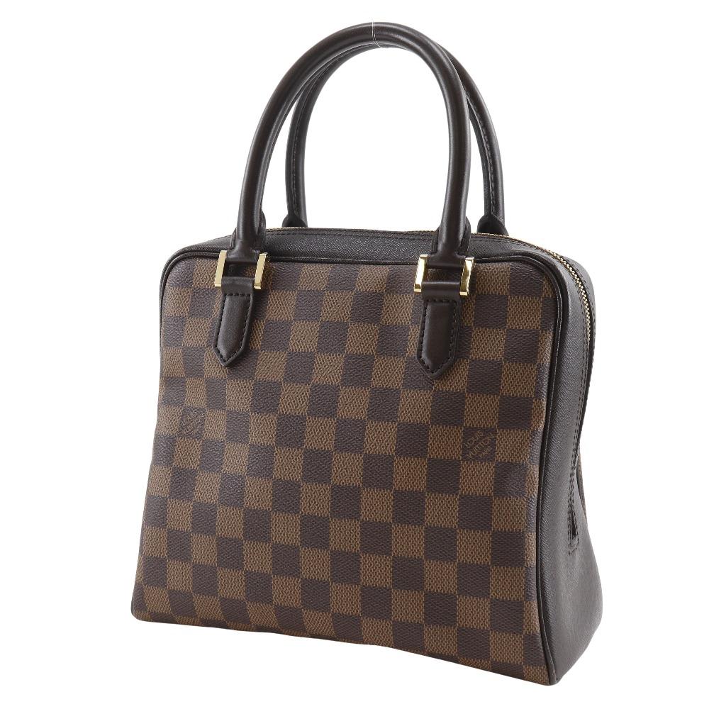 LOUIS VUITTON Brera Handbag N51150 Brown Damier canvas Women Used