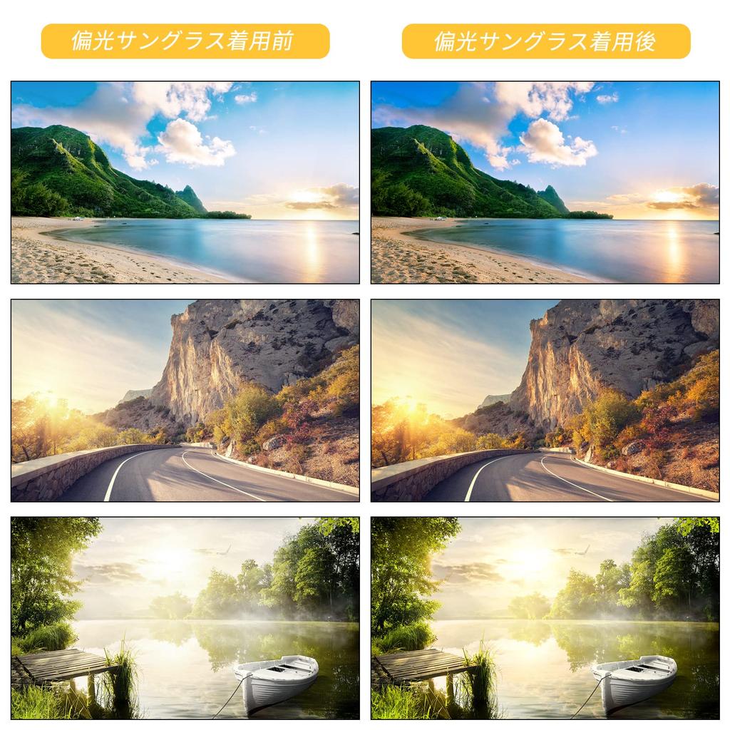 FEISEDY Polarized UV400 Ultra for and B1029 Men's Sunglasses, Square, Small, Protection, Lightweight, Stylish, Driving, Cycling, Fishing, (Yellow)