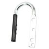 Trailer Coupler Lift Handle Galvanized Steel Rubber Tongue Handle for RV Caravan Boat