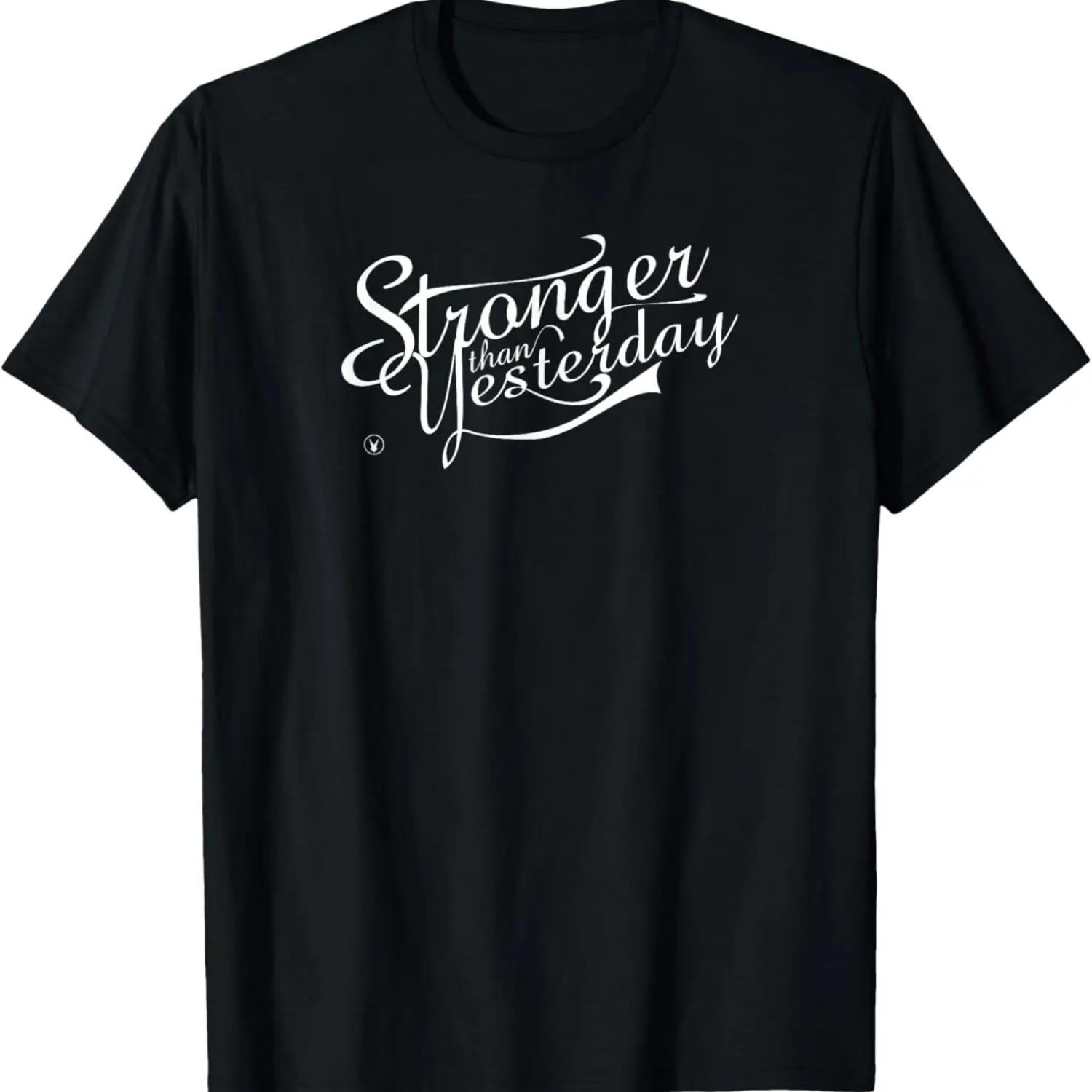 STRONGER THAN YESTERDAY C780 Футболка Gym Rabbit для тренировок ММА S чёрный