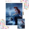 The Little Mermaid Ariel Diamond Painting Art Mosaic Kit Handmade diy5D Home Decor Gift